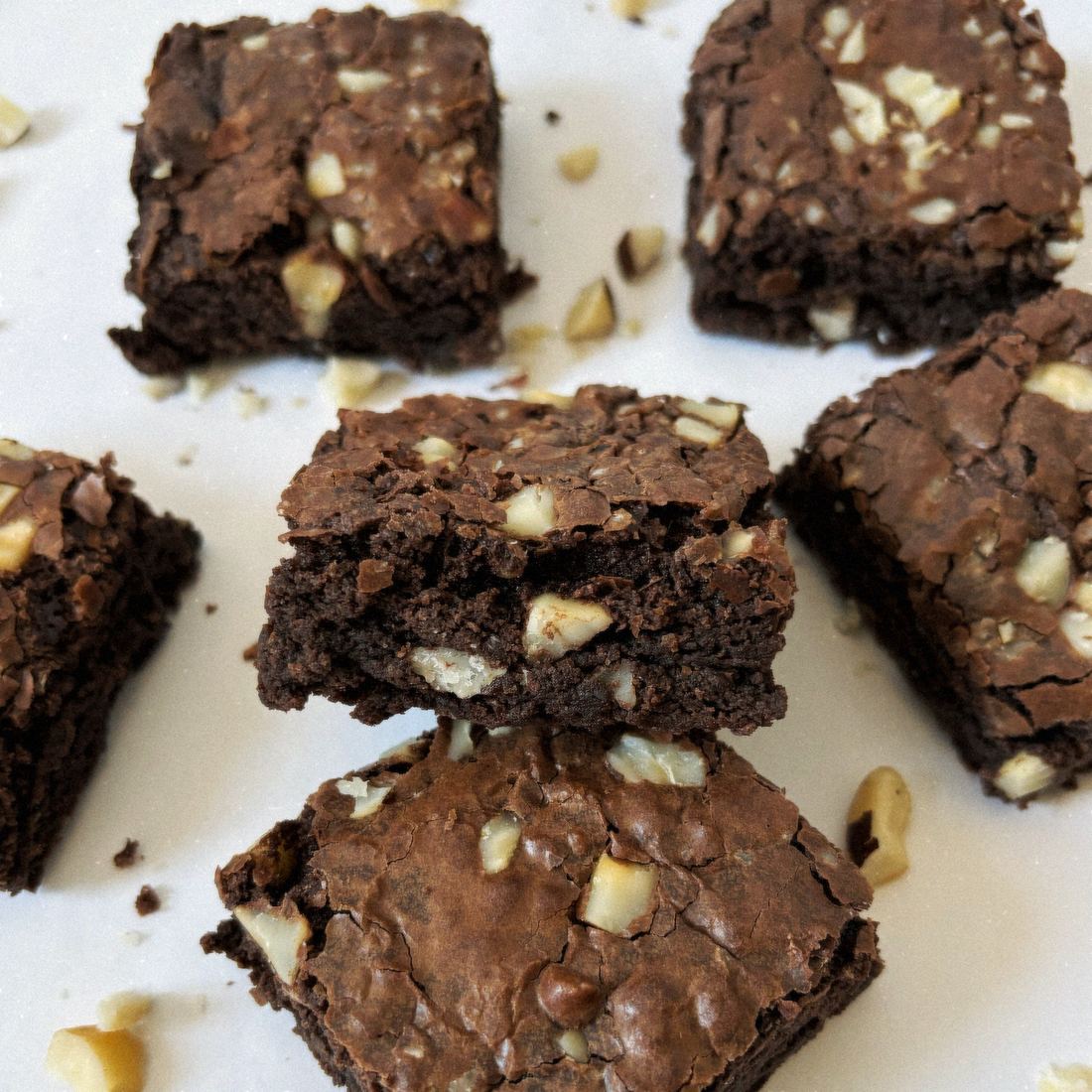 Brownie Tradicional com Castanha
